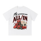 ALL/IN — Distressed Oversized Tee